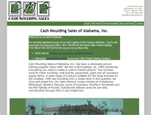 Tablet Screenshot of cashmoulding.com